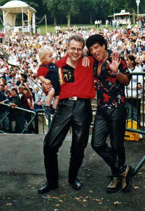 Familie Lueg und Mungo Jerry (Quelle: Christoph Werr)