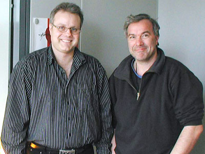 Michael Lueg und Stefan Gwildis (Quelle: SWR1)