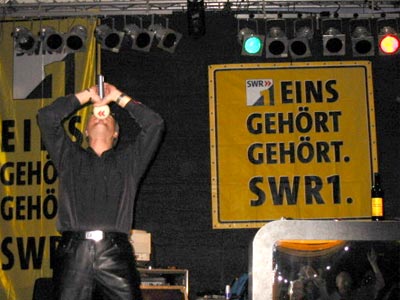 Michael Lueg auf der SWR1 Night Fever Party (Quelle: Michael Lueg)