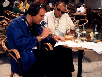 Michael Lueg unterwegs als Reporter (Quelle: M. Lueg)